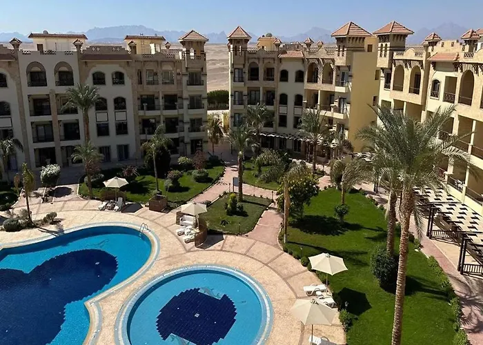 Apartamento Luxury In Alsaraya, Overlooking Of Sahl Hasheesh With Stunning Pool & Red Sea Views *