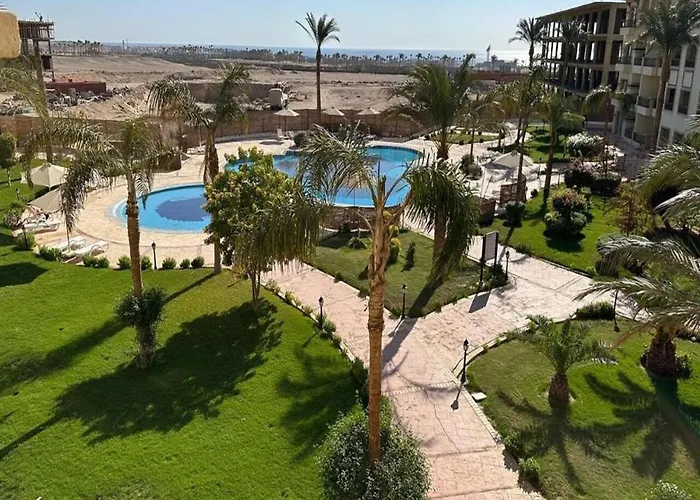 Apartamento Luxury In Alsaraya, Overlooking Of Sahl Hasheesh With Stunning Pool & Red Sea Views